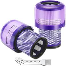 Laukowind Pack of 2 Filters für Dyson V11 Absolute Torque Drive Animal, V15 Detect, SV14, SV22 Vacuum Cleaner, Washable Replacement Filter Accessories für Dyson Battery Vacuum Cleaner # DY970013-02