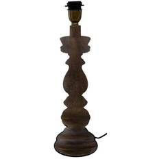 Ashford Lampfot 48cm Aged Wood