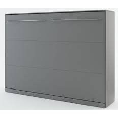 Sängskåp compact living Horisontellt (140x200 cm fällbar säng) - Grå