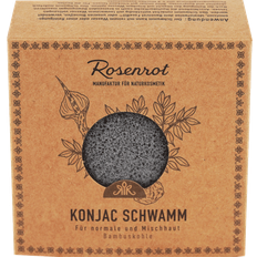 Rosenrot Bamboo Charcoal Konjac Sponge - 1 st.