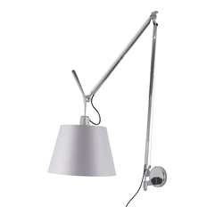 Artemide Tolomeo Mega Væglampe Satin 32cm