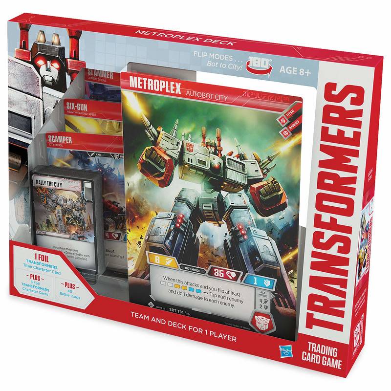 Wizards of the Coast Transformers Trading Card Game: Metroplex Deck...