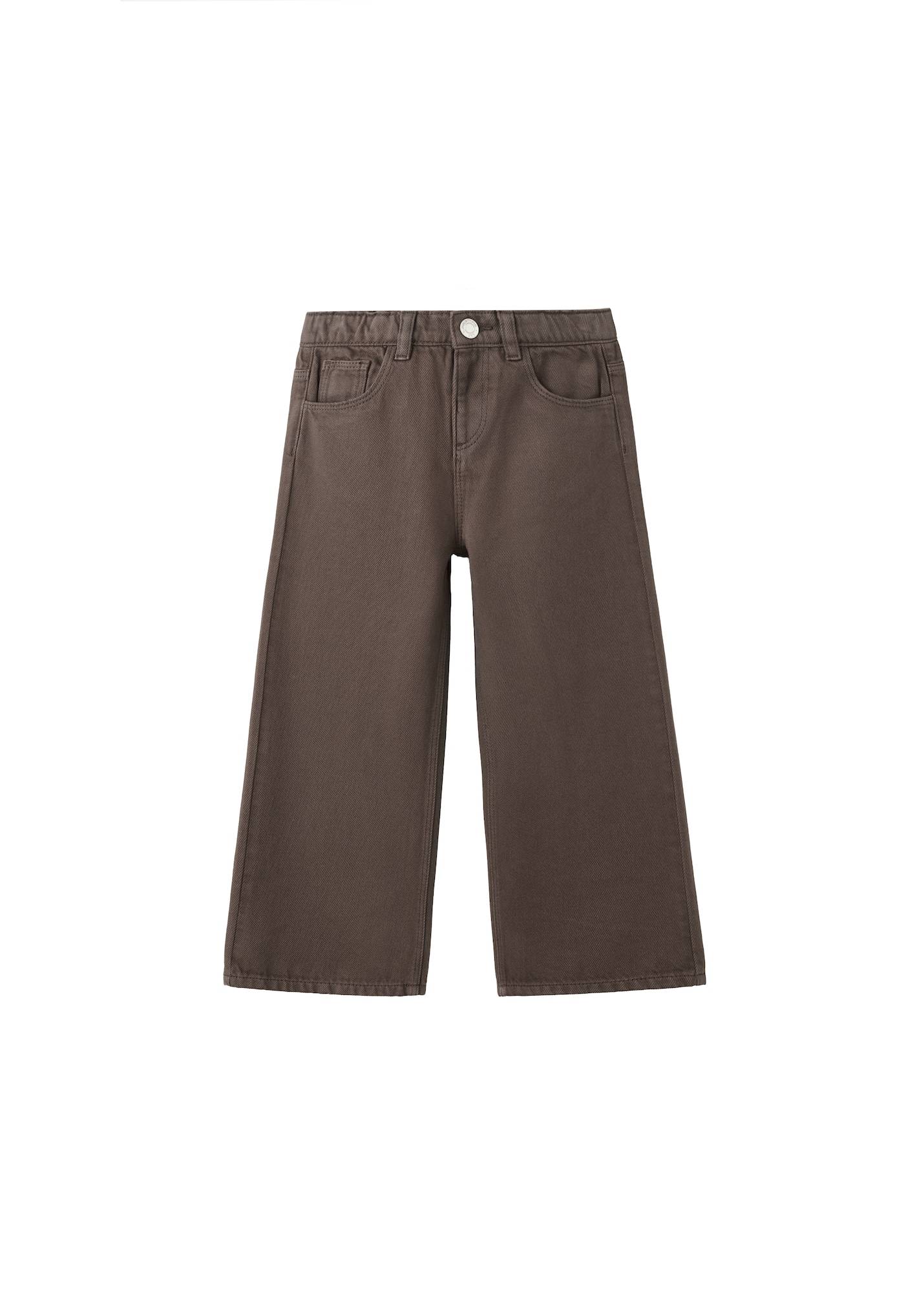 MANGO KIDS Jeans 'STAR' mörkbrun