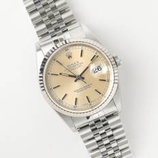 ROLEX Datejust Full Set 16234 Unpolished Watch