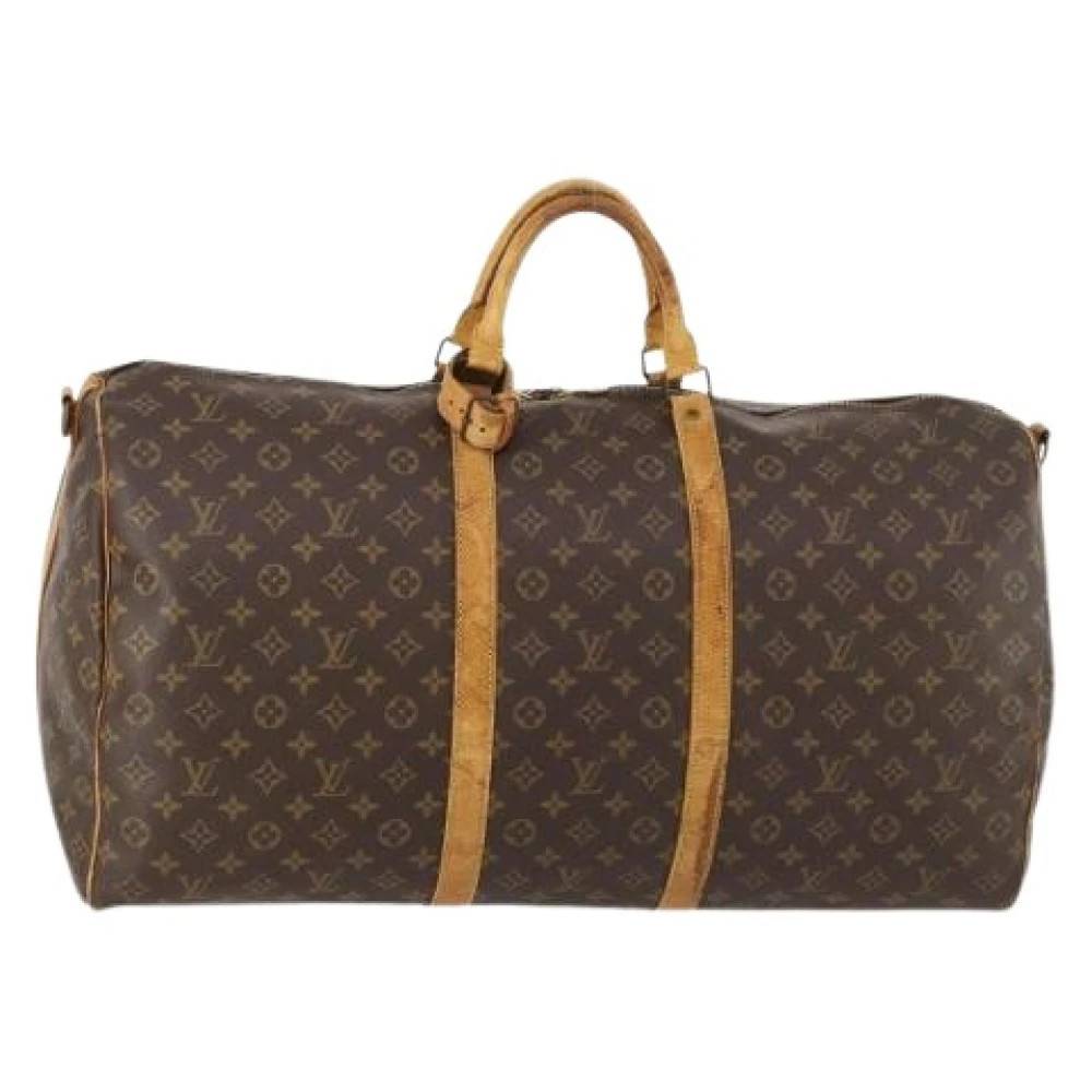 Louis Vuitton Vintage Pre-owned Boston Bag - Vintage - Dame - Brun - ONE SIZE - Uld