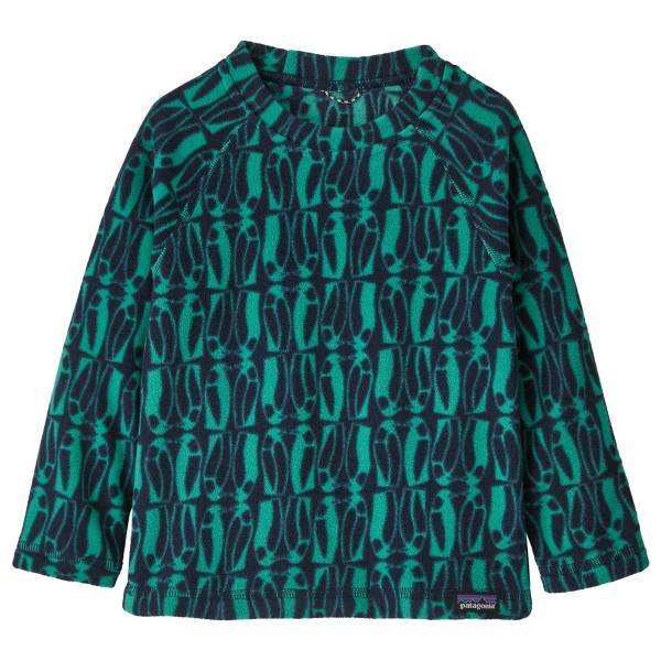 Patagonia Baby's Micro D Crew Fleecetröjor Barn Storlek 2 Years Färg blå
