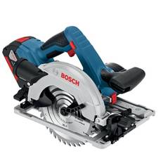 Blå Bosch 18V Rundsav Gks 57G solo C&G