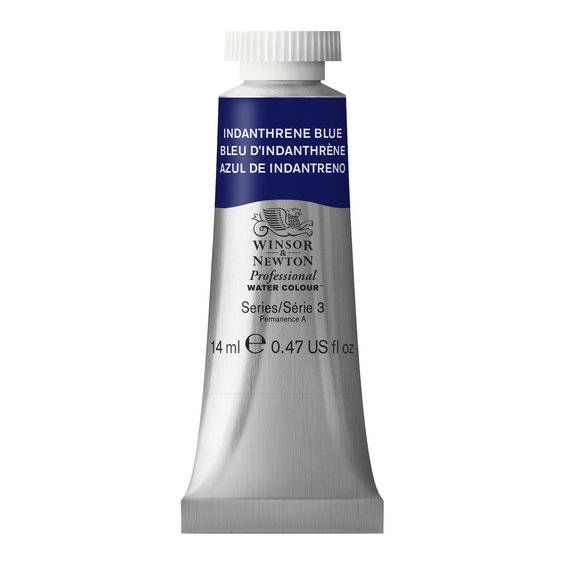Winsor & Newton Professional akvarellfärg 14 ml Indianthrene Blue 321 - Blå
