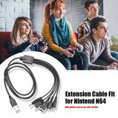 1.2m kabel snabbladdning 5 in 1 usb laddarkabel passar för nintend 3ds xl nds lite ndsi ll wii u gba psp 3.9ft laddarkabel