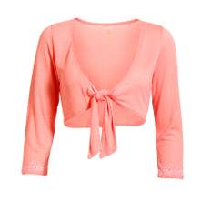 Container Silas wrap top · Coral - M