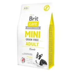 Brit Care Mini Grain Free Adult - lamb (gul) - 2kg