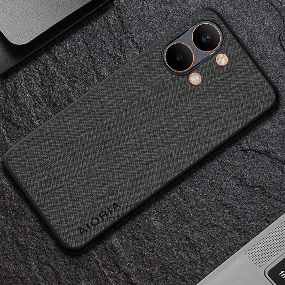 Case for Poco X8 Pro Max coque Luxury textile Leather skin soft phone cover funda for xiaomi poco x8 pro max case capa