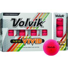 Volvik VIVID Golfbälle, pink