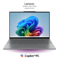 Lenovo Yoga Slim 7i Gen 9 Aura Edition 15? Intel Intel® Core Ultra 7 258V-processor LPE-cores op til 3,70 GHz P-cores op til 4,80 GHz, 32 GB MOP, Windows 11 Pro 64, 1 TB SSD M.2 2242 PCIe Gen4 TLC