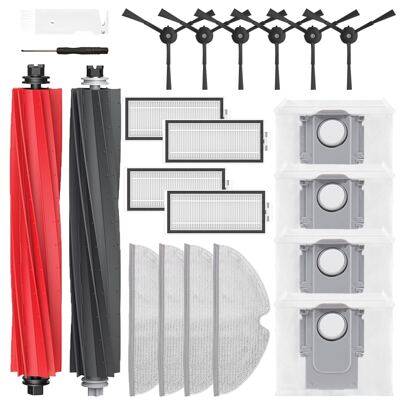 Ersättningsdelar till Roborock Q5 Pro Q5 Pro+(Plus) Q5 Max+(Plus) Q5 DuoRoller+(Plus) Q8 Max Q8 Max+(Plus) Robotdammsugare,Tillbehör Avtagbar borste/h - Roborock delar