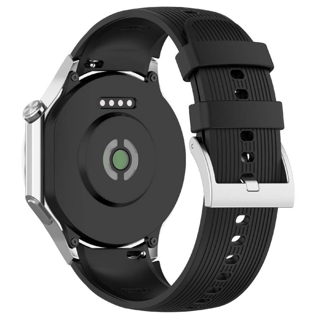 OnePlus Watch 3 / 2 / 2R / Oppo Watch X / X2 Urrem Silikone - Sort