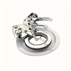 TEMU Silver-gray Sewing Machine Embroidery Presser Foot 3700l