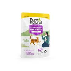 Purenatural Cat Adult Grain Free Sterilized Kalkon 100 g