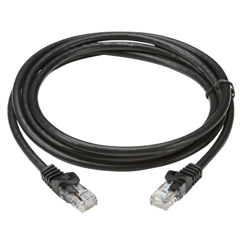 KnightsBridge 5m UTP CAT6 Networking Cable - Black