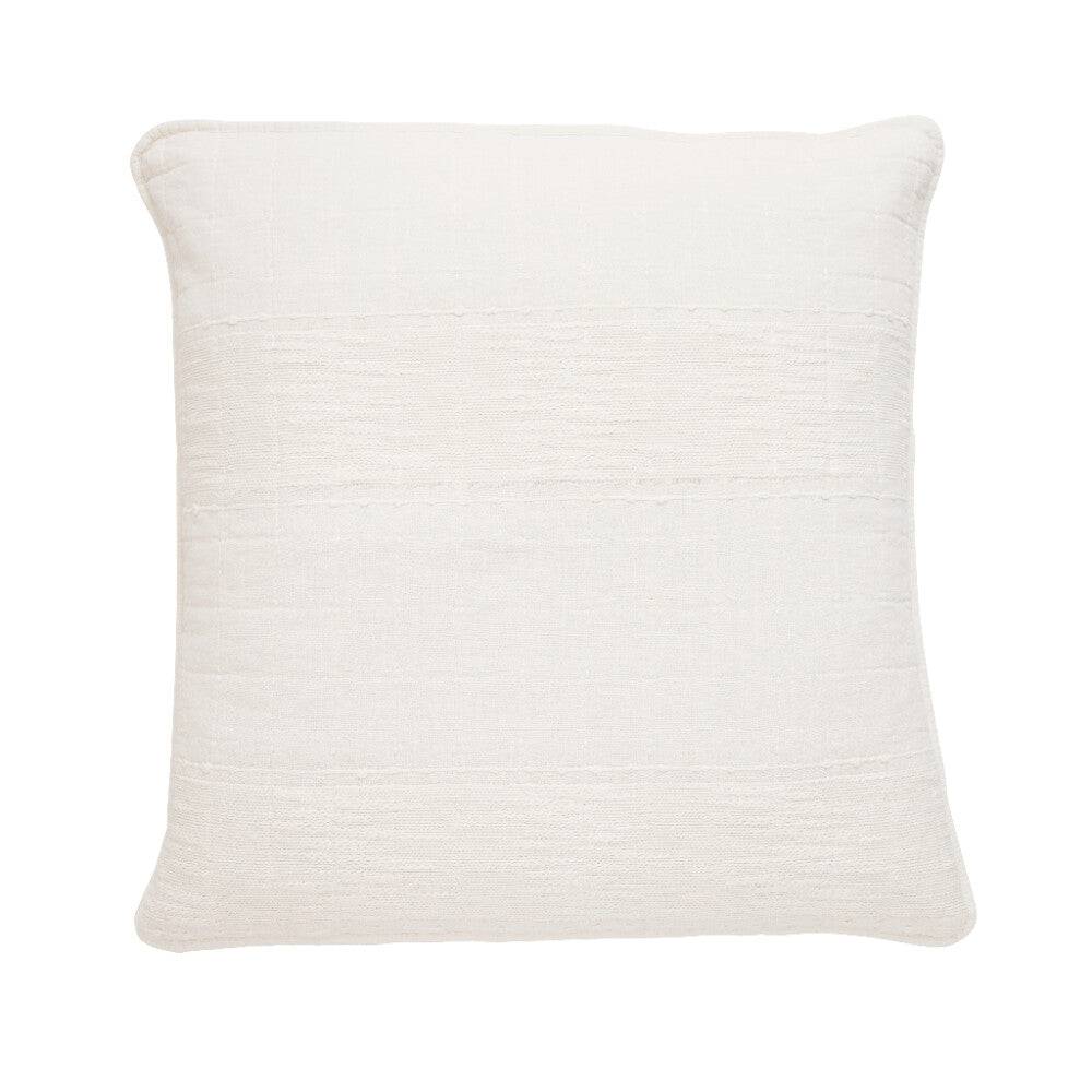 Isadora pudebetræk 60x60 cm. råhvid