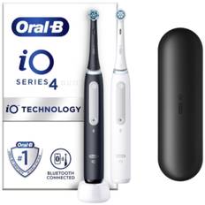 Oral-B Oral-B iO4 Series 4 Duo Eltandborste Black/White 4210201414742