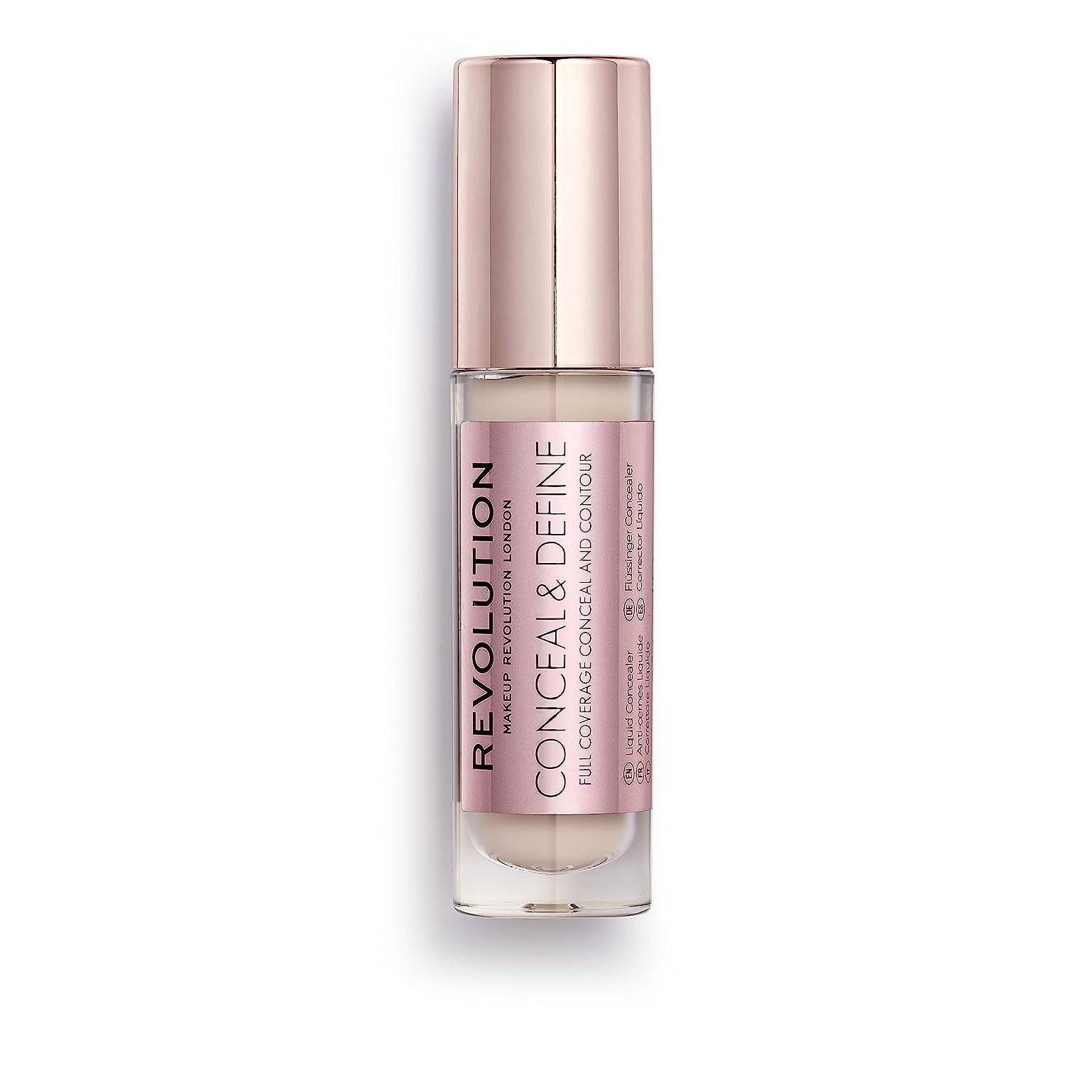 Makeup Revolution Conceal & Define flytande concealerfärg C4 4 g