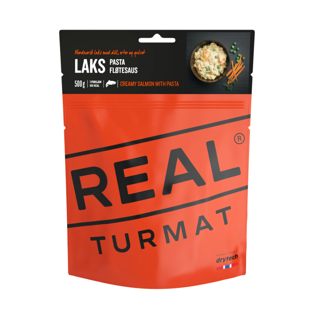 Feltrationer - Cremet laks med pasta - REAL Turmat