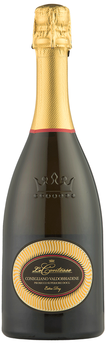 Le Contesse Conegliano Valdobbiadene PROSECCO Superiore DOCG Extra Dry.