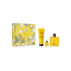 Versace Eros Energipresentförpackning för män parfymerad duschgelé 150 ml + Eau de Parfum 100 ml + Eau de Parfum 5 ml