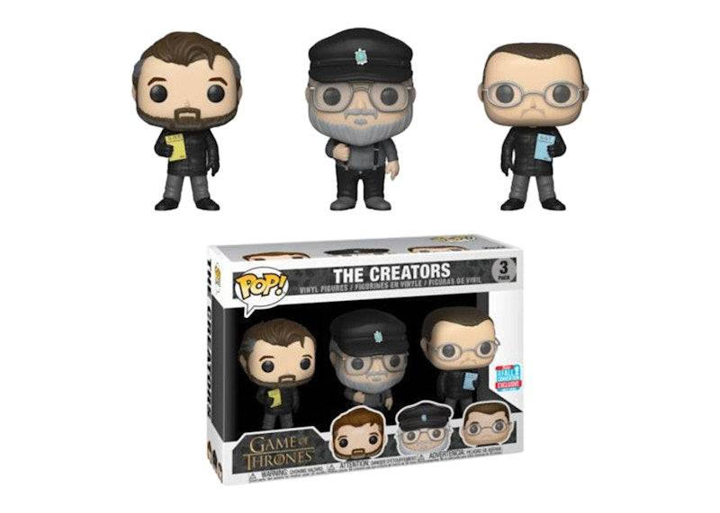 Funko Pop! Game of Thrones The Creators NYCC Exclusive 3 Pack