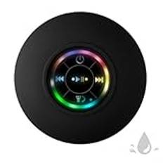 SPORTARC Stor sugning vattentät Bluetooth-högtalare, dusch LED ljusemitterande högtalare, bärbar regnbåge dusch Bluetooth-högtalare 100 Hz - 20 kHz