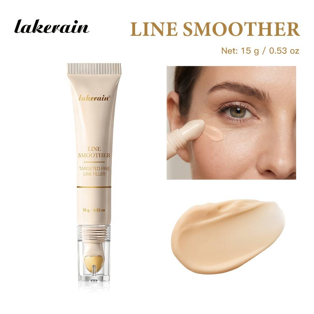 Lakerain Line Smoother, Primer, Fill & Smooth Texture For A Flawless Base, Ideal For Mature Skin & , Niacinamide, A Smooth-looking Makeup Base, Hydrating & Moisturizing