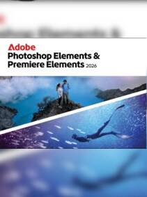 Photoshop Elements 2026 & Premiere Elements 2026 (PC, Mac) (1 User, 3 Years) - Adobe Key - EUROPE