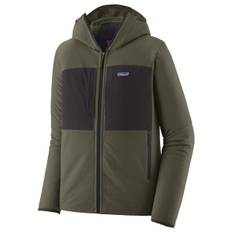 Patagonia - R2 Techface Hoody - Fleecejacka Storlek XS Färg brun