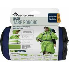 Sea To Summit Nylon Tarp Poncho 70D Blue Udendørs jakke