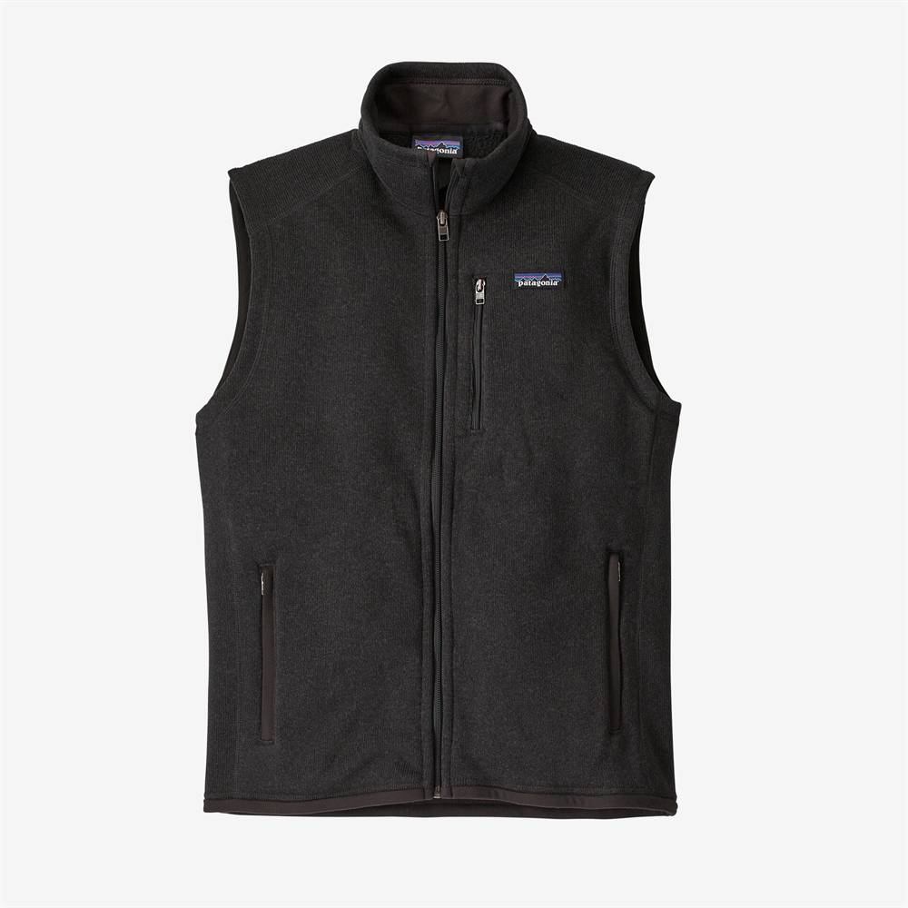 Patagonia Mens Better Sweater Vest - Black.