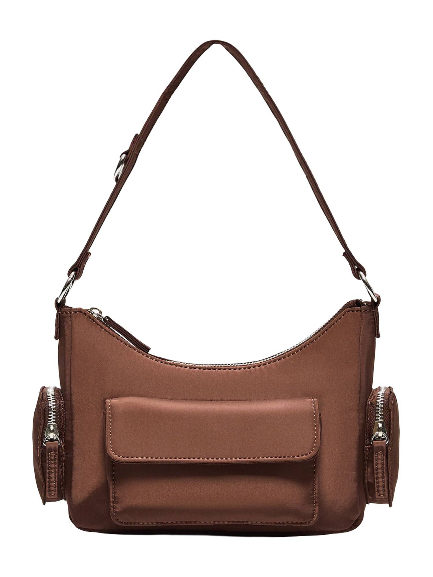 Bershka Skuldertaske  brun
