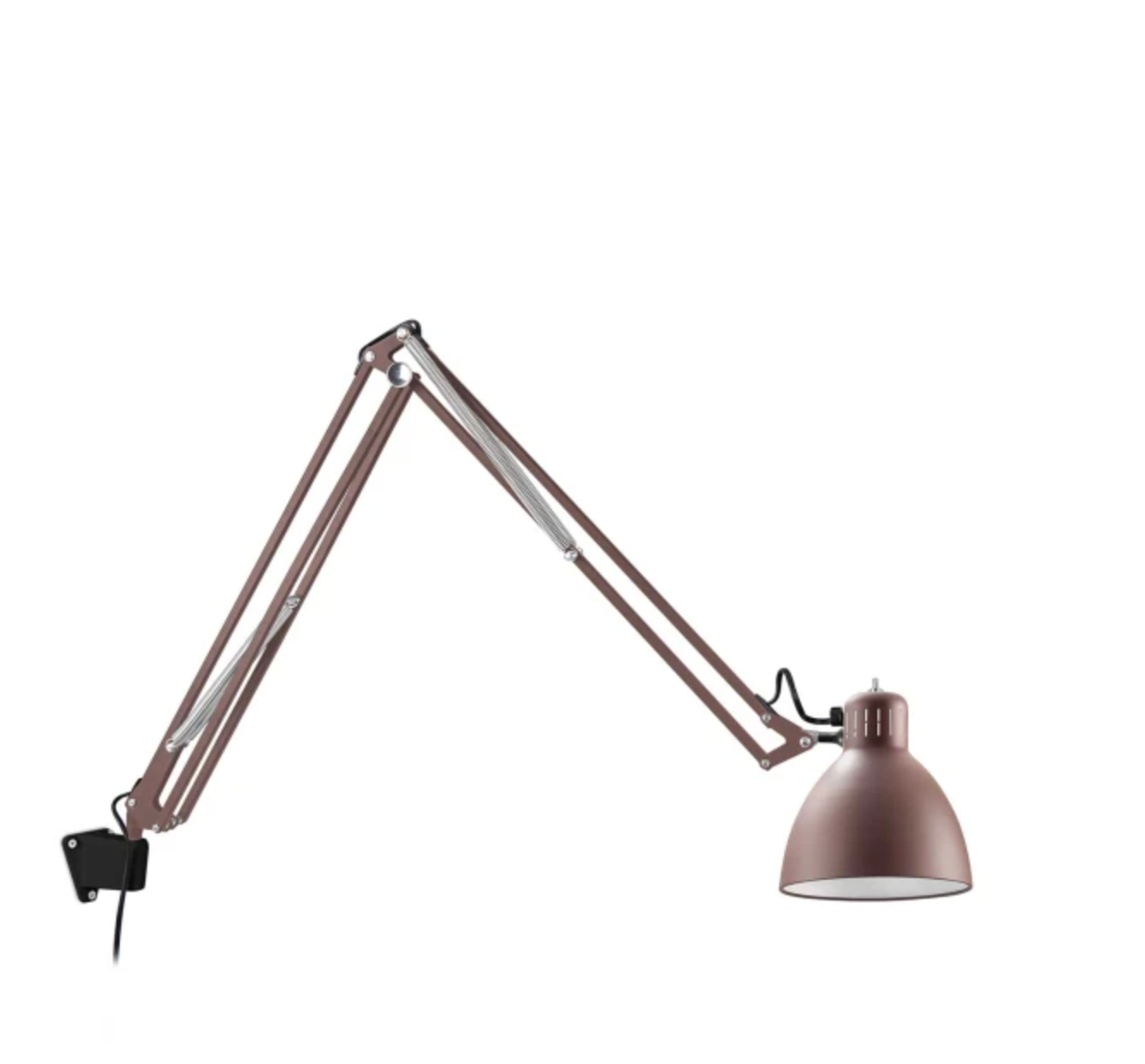 JJ Small væglampe fra Leucos - Rustbrun / Sort / Integreret LED