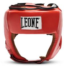 Leone 1947 Contest Huvudskydd CS400 – Professionellt huvudskydd för boxning, röd / L (L)