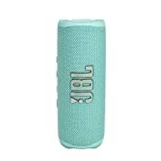 JBL Flip 6 Bluetooth Box - Blaugrün – Wasserdichter, tragbarer Lautsprecher mit 2-Wege-Lautsprechersystem für kraftvollen Sound – Bis zu 12 Stunden kabellos Musik abspielen