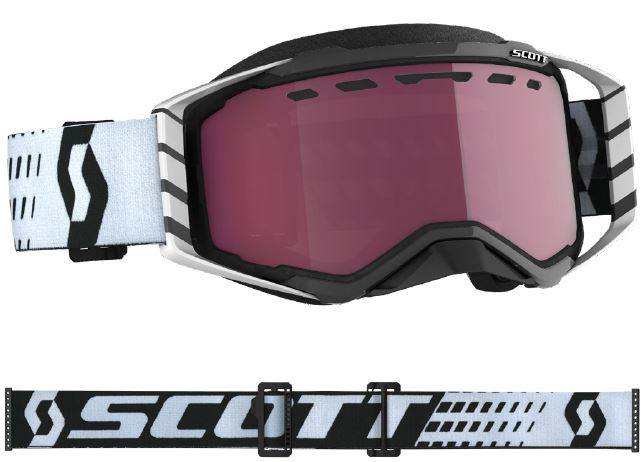 Scott Prospect Snow Cross Goggles Black/White | Rose Scott FEBREARY