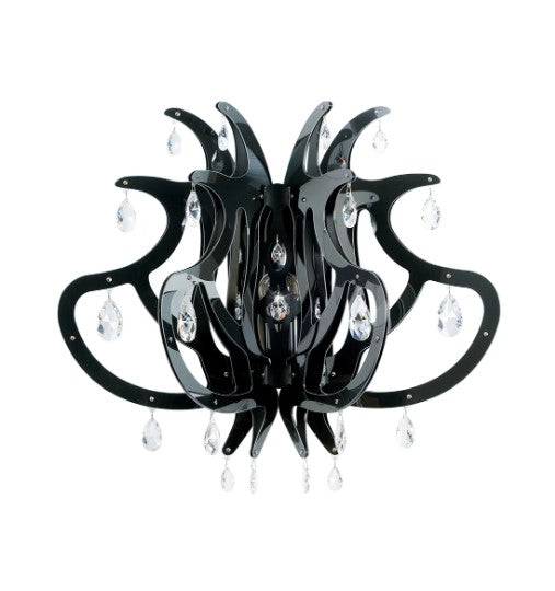 Medusa væglampe fra Slamp - Sort