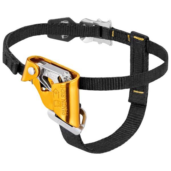 Petzl Pantin Stegklämma Storlek Right Färg yellow