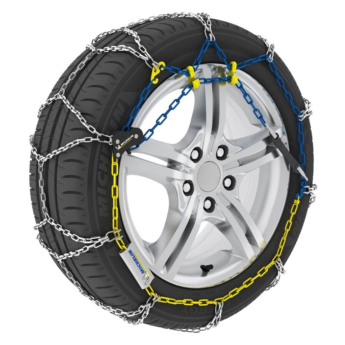 Michelin 008430 Snekæder med opbevaringstaske, med kædestrammer