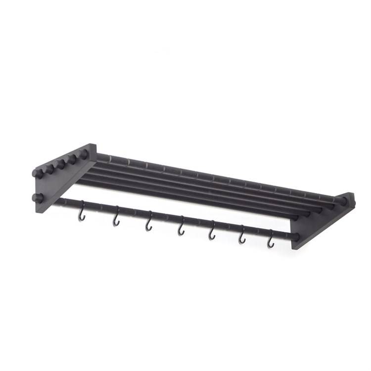 Roon & Rahn Moodrack Hatthylla Svart L98 cm