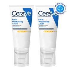 CeraVe Facial Moisturising Lotion SPF30 with Ceramides for Normal to Dry Skin 52ml DOUBLE