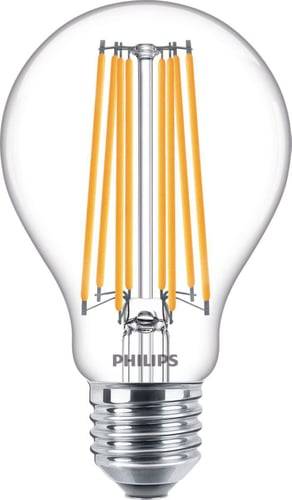 Philips CorePro LED Standard 17W (150W) E27 2700K Klar Glas
