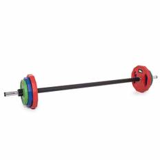 Body Power 20Kg Classic Rubber Studio Barbell Set