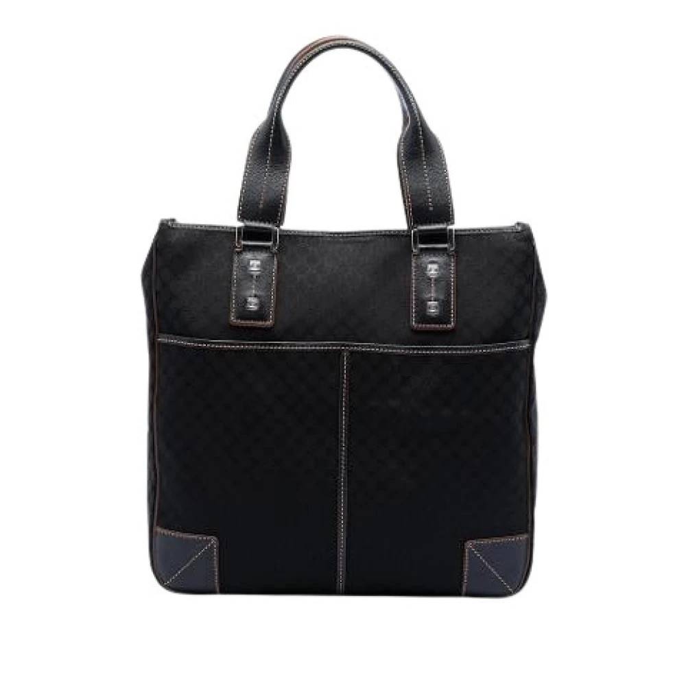 Celine Vintage - Pre-owned Canvas Tote Vintage - Dam - ONE Size - Läder