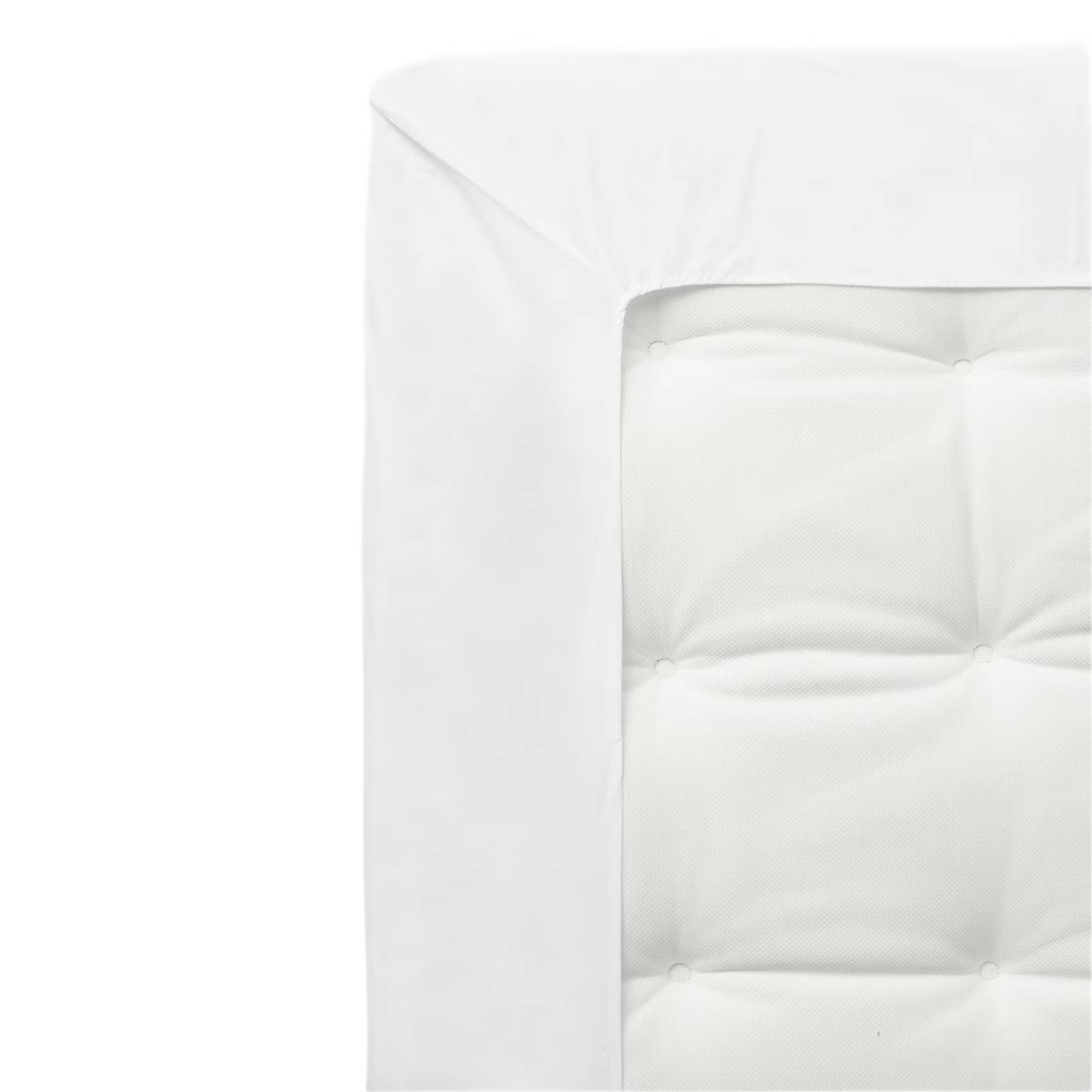 Dra-på-lakan VIDE percale vit 160x200
